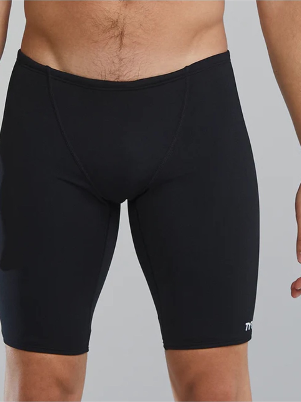TYR Durafast One® Men's Jammer Swimsuit - Solid black, Size 36, NWT
